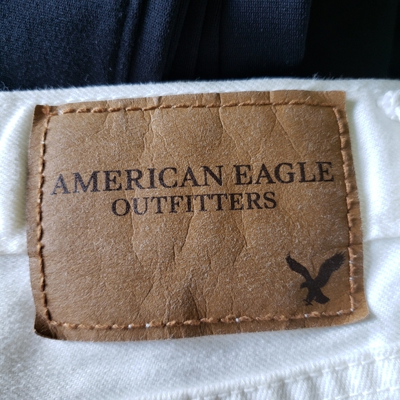 American Eagle White Denim Jeans - Picture 4 of 12